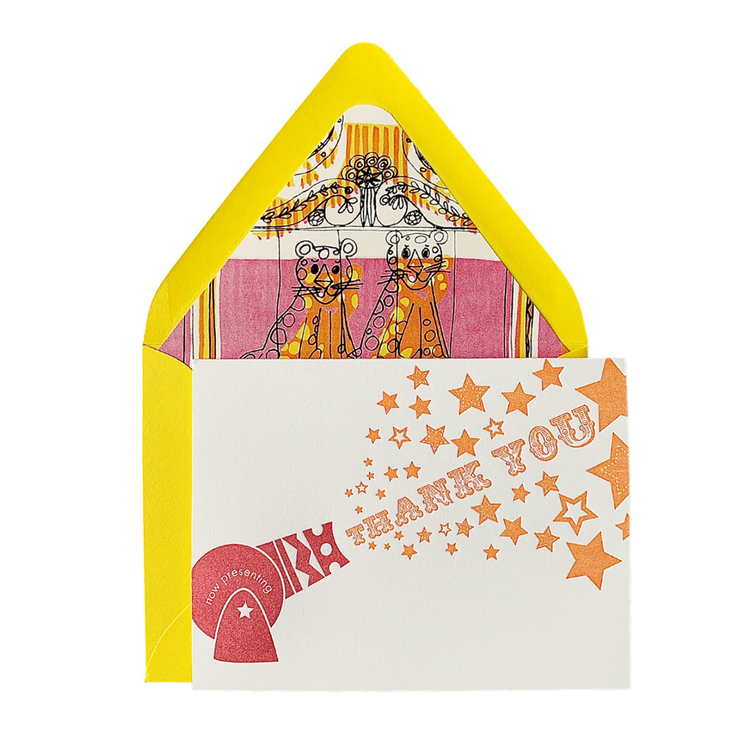 Circus Note Cards, Yozo Studio